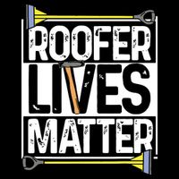 Roofer Lives Matter Funny Roofing Gift Idea MP Cooling Performance Crew T-Shirt