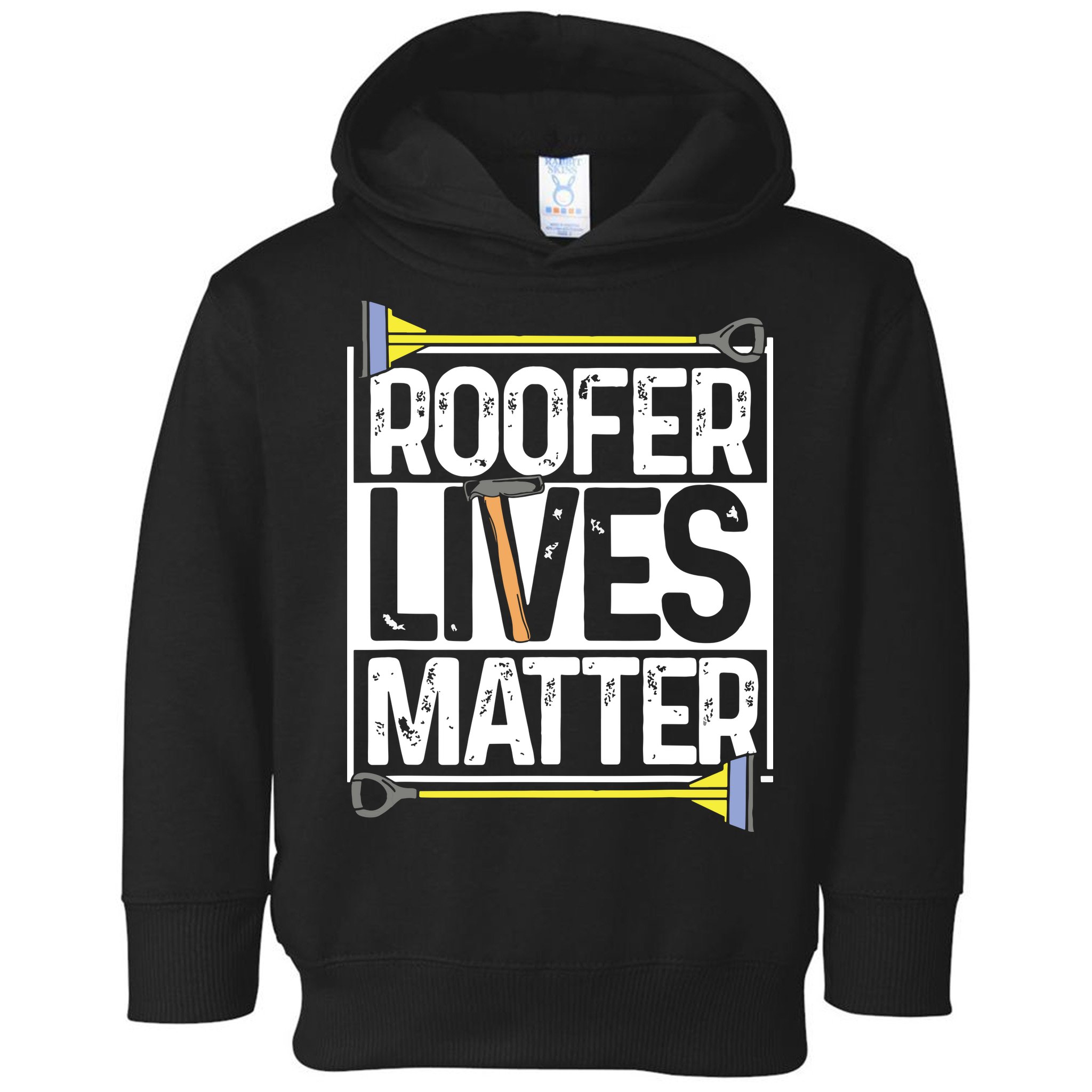 Roofer Lives Matter Funny Roofing Gift Idea MP Toddler Hoodie