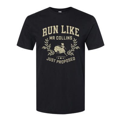 Run Like Mr Collins Just Proposed Softstyle CVC T-Shirt