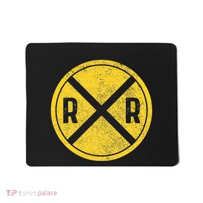 Railroad Locomotive Model Train Lover Mousepad