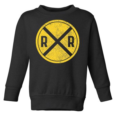 Railroad Locomotive Model Train Lover Toddler Sweatshirt