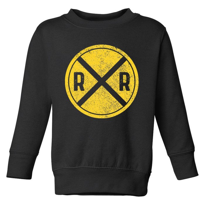 Railroad Locomotive Model Train Lover Toddler Sweatshirt