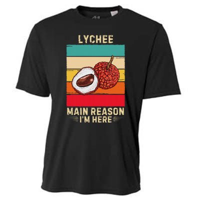 Retro Lychee Main Reason IM Here Cooling Performance Crew T-Shirt