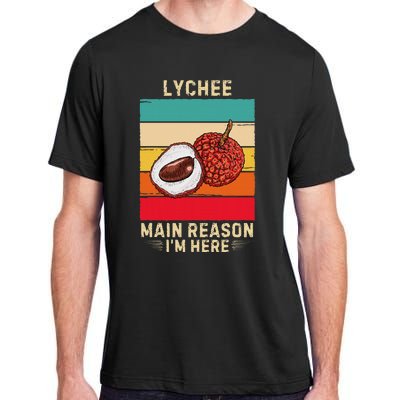 Retro Lychee Main Reason IM Here Adult ChromaSoft Performance T-Shirt