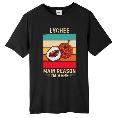 Retro Lychee Main Reason IM Here Tall Fusion ChromaSoft Performance T-Shirt