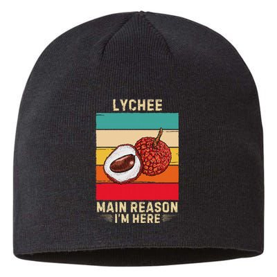 Retro Lychee Main Reason IM Here Sustainable Beanie