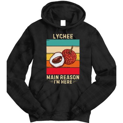 Retro Lychee Main Reason IM Here Tie Dye Hoodie