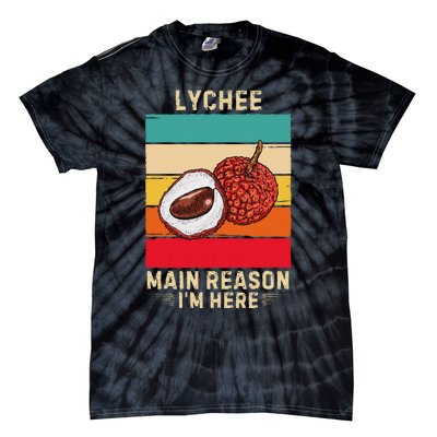 Retro Lychee Main Reason IM Here Tie-Dye T-Shirt