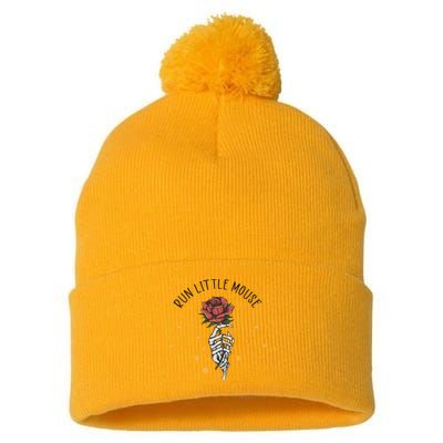 Run Little Mouse Haunting Adeline Pom Pom 12in Knit Beanie