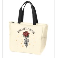 Run Little Mouse Haunting Adeline Zip Tote Bag
