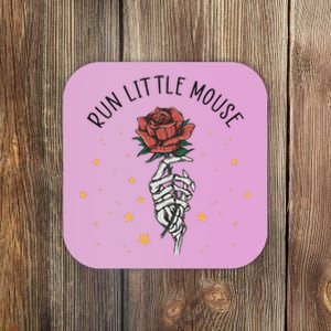 Run Little Mouse Haunting Adeline Coaster