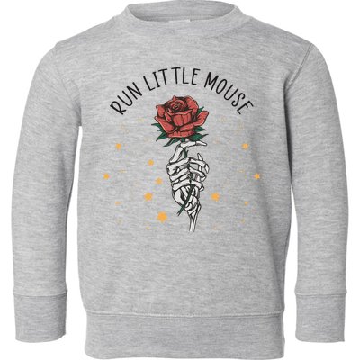 Run Little Mouse Haunting Adeline Toddler Sweatshirt