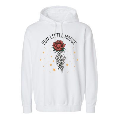 Run Little Mouse Haunting Adeline Garment-Dyed Fleece Hoodie