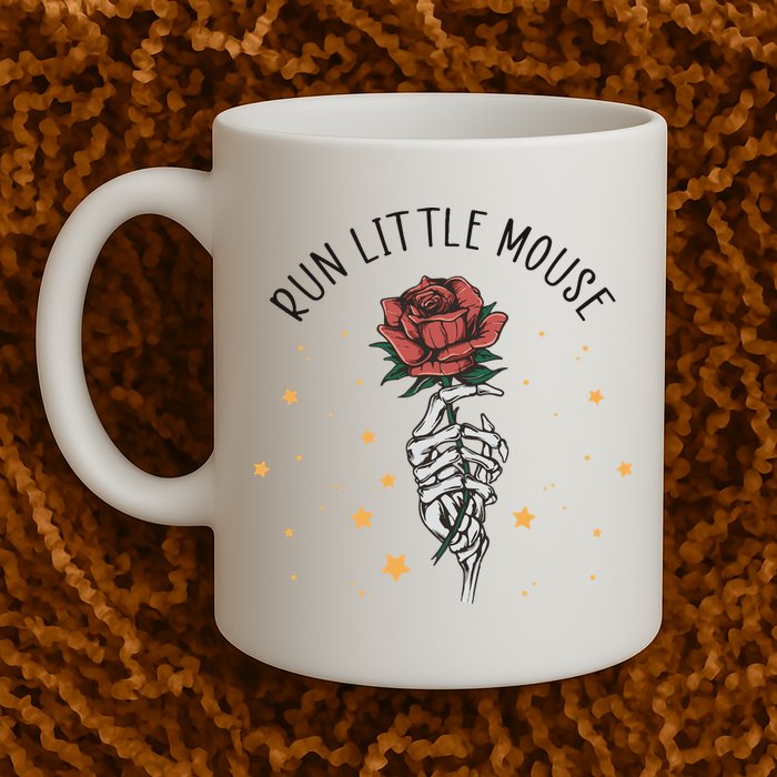 Run Little Mouse Haunting Adeline Mug