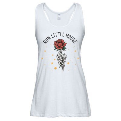 Run Little Mouse Haunting Adeline Ladies Essential Flowy Tank