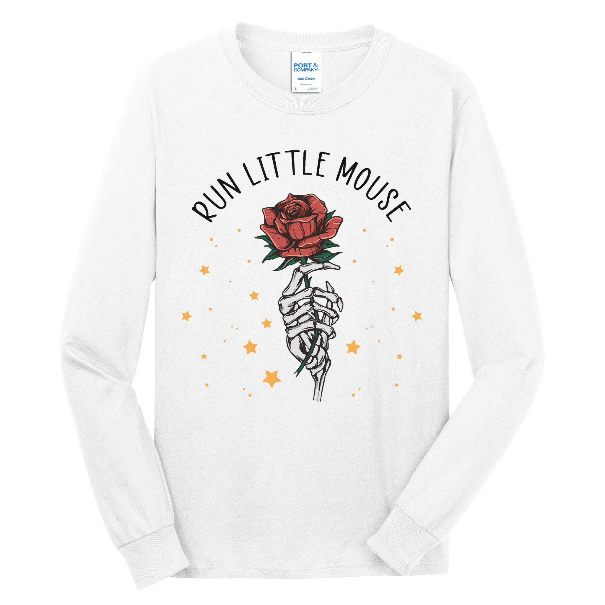Run Little Mouse Haunting Adeline Tall Long Sleeve T-Shirt