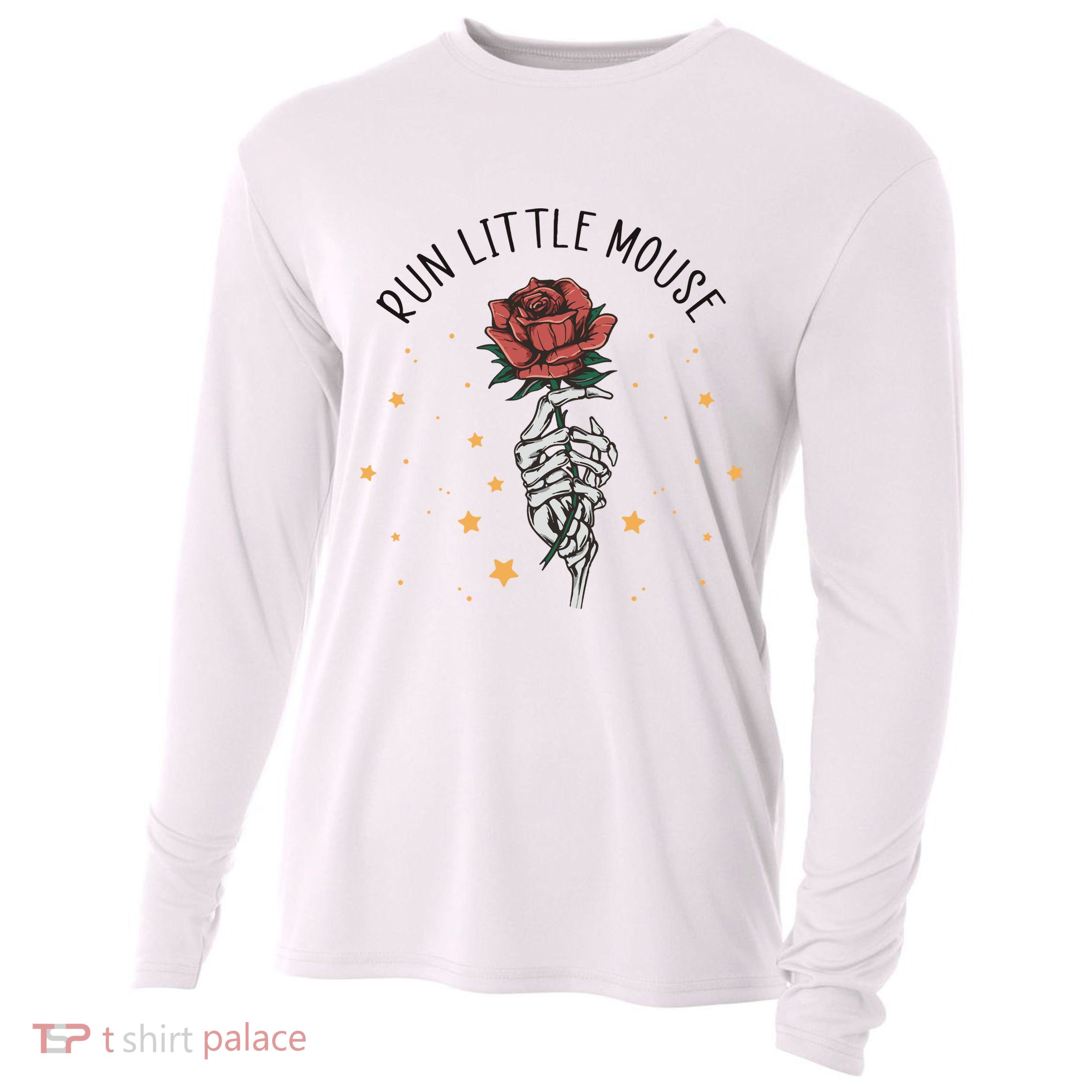 Run Little Mouse Haunting Adeline Cooling Performance Long Sleeve Crew