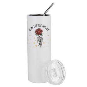 Run Little Mouse Haunting Adeline Stainless Steel Tumbler