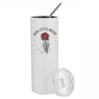 Run Little Mouse Haunting Adeline Stainless Steel Tumbler