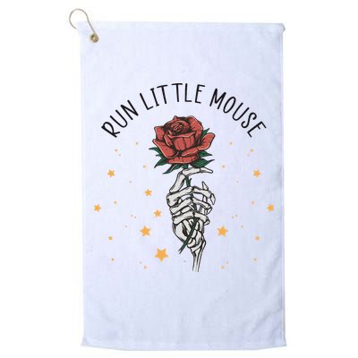 Run Little Mouse Haunting Adeline Golf Towel