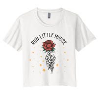 Run Little Mouse Haunting Adeline Crop Top