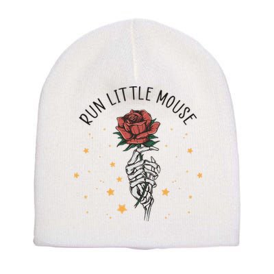 Run Little Mouse Haunting Adeline Short Acrylic Beanie
