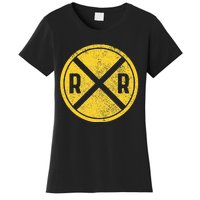 Railroad Locomotive Model Train Lover Women's T-Shirt