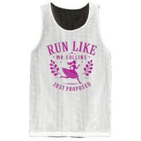 Run Like Mr Collins Just Proposed Vintage Design Mesh Reversible Basketball Jersey Tank