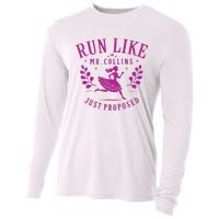 Run Like Mr Collins Just Proposed Vintage Design Cooling Performance Long Sleeve Crew