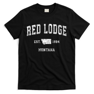 Red Lodge Montana Mt Vintage Athletic Sports T-Shirt