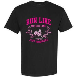 Run Like Mr Collins Just Proposed Garment-Dyed Heavyweight T-Shirt