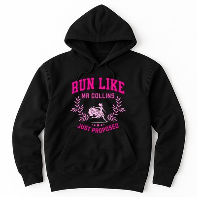 Run Like Mr Collins Just Proposed Hoodie