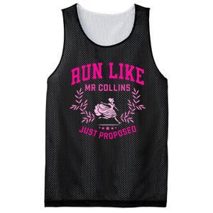 Run Like Mr Collins Just Proposed Mesh Reversible Basketball Jersey Tank