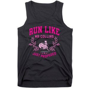 Run Like Mr Collins Just Proposed Tank Top