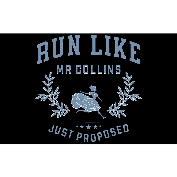 Run Like Mr Collins Just Proposed Funny Books And Running Bumper Sticker