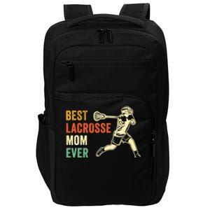 Retro Lacrosse Mom LAX Mom LAX Player Team Sports Lover Cute Impact Tech Backpack