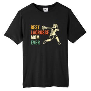 Retro Lacrosse Mom LAX Mom LAX Player Team Sports Lover Cute Tall Fusion ChromaSoft Performance T-Shirt