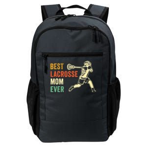 Retro Lacrosse Mom LAX Mom LAX Player Team Sports Lover Cute Daily Commute Backpack