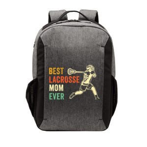 Retro Lacrosse Mom LAX Mom LAX Player Team Sports Lover Cute Vector Backpack