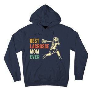 Retro Lacrosse Mom LAX Mom LAX Player Team Sports Lover Cute Hoodie