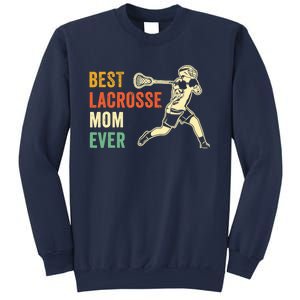 Retro Lacrosse Mom LAX Mom LAX Player Team Sports Lover Cute Sweatshirt