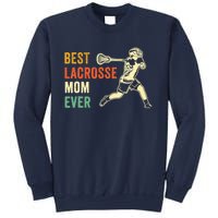 Retro Lacrosse Mom LAX Mom LAX Player Team Sports Lover Cute Sweatshirt