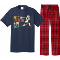 Retro Lacrosse Mom LAX Mom LAX Player Team Sports Lover Cute Pajama Set