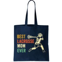 Retro Lacrosse Mom LAX Mom LAX Player Team Sports Lover Cute Tote Bag