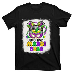 Retro Little Miss Mardi Gras Outfit Girl Women Costume T-Shirt