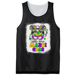 Retro Little Miss Mardi Gras Outfit Girl Women Costume Mesh Reversible Basketball Jersey Tank