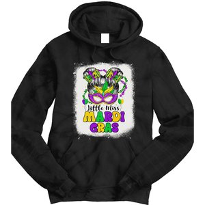 Retro Little Miss Mardi Gras Outfit Girl Women Costume Tie Dye Hoodie