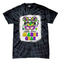 Retro Little Miss Mardi Gras Outfit Girl Women Costume Tie-Dye T-Shirt