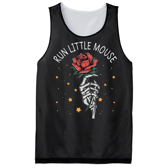 Run Little Mouse Book Lover Smut Reader Mesh Reversible Basketball Jersey Tank