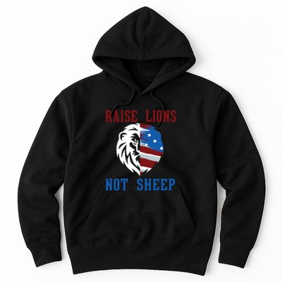 Raise Lions Not Sheep Hoodie